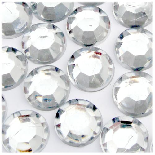 72pc Rhinestones Round 20mm (72 Count)