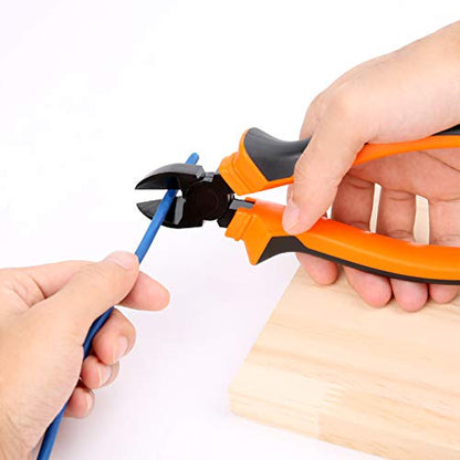 Wire Cutters Heavy Duty Side Cutters 7.5 Inches CRV Steel