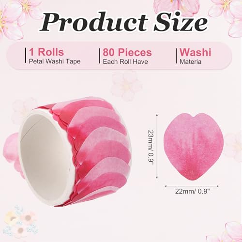 1 Roll Petal Washi Tape