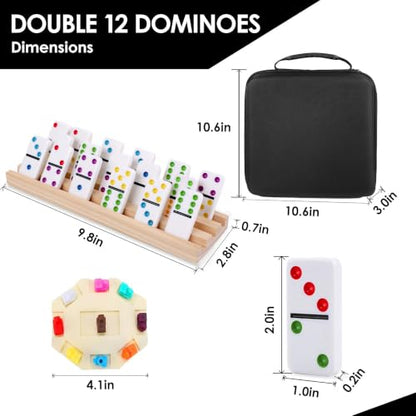 Mexican Train Dominoes Double 12