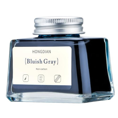 Hongdian Fountain Pen Bottled Ink Bluish Gray