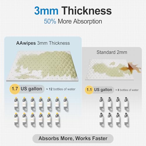 Oil Only Absorbent Pads Mat 15" X 18" 6 Packs Pre