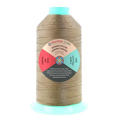 Size 207 630D T210 Dark Beige Bonded Nylon Thread