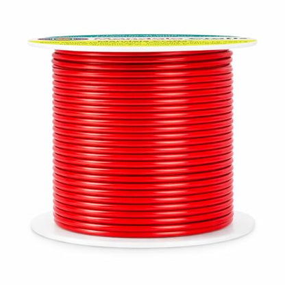 14 Gauge Red Anodized Aluminum Craft Wire