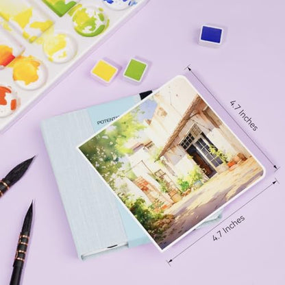 Square Watercolor Journal