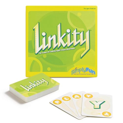 Linkity Engaging Vocabulary and Word Association Educational Game for Ages 8 & Up (81 Count)