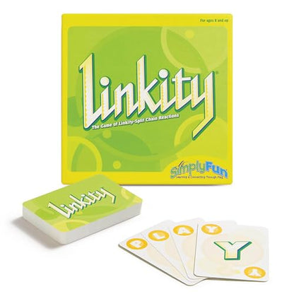 Linkity Engaging Vocabulary and Word Association Educational Game for Ages 8 & Up (81 Count)