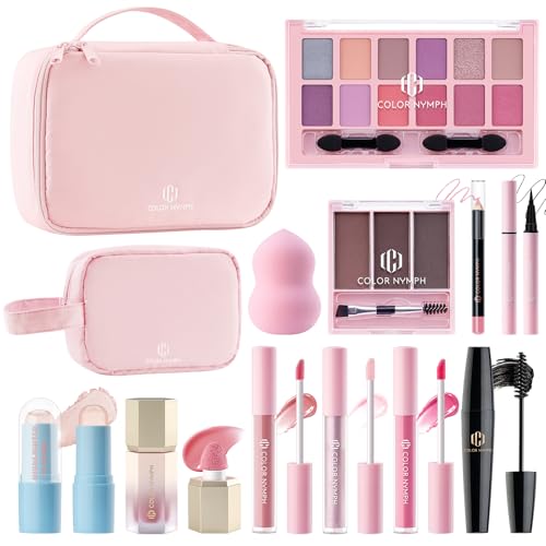Makeup Bag for Teen Girls with Makeup Travel Organizer (16 Ounce)