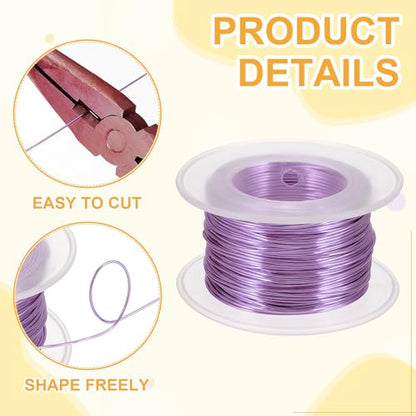 20 Gauge 0.8mm Anodized Aluminum Wire for Jewelry Craft Making