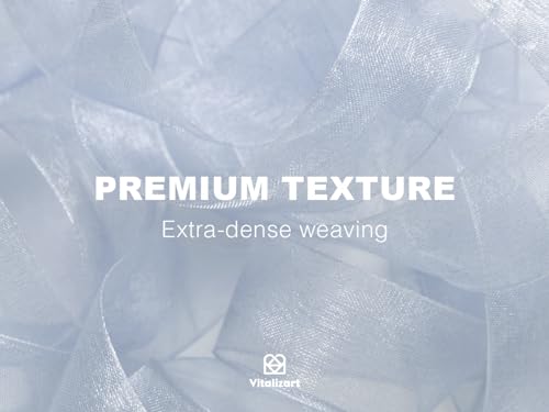 Organza Ribbon 1" x 30 Yd Sheer Gift Wrapping Dusty Blue Green (3 Count)