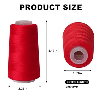 Sewing Thread Cone Set (9000 Foot)