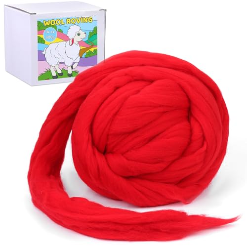 14.1oz Wool Roving Bulk