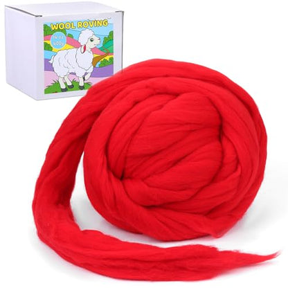 14.1oz Wool Roving Bulk