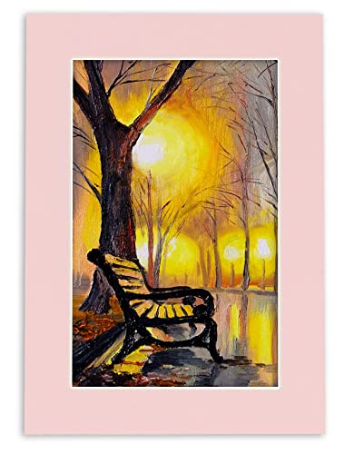 11x14 Mat Bevel Cut for 9x12 Photos