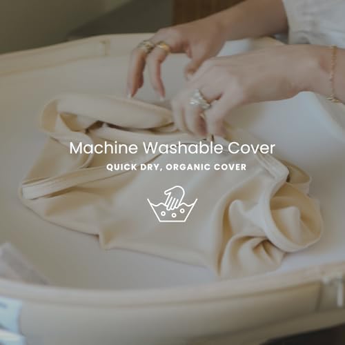 Organic Newborn Baby Infant Lounger Pillow & Tote Bag