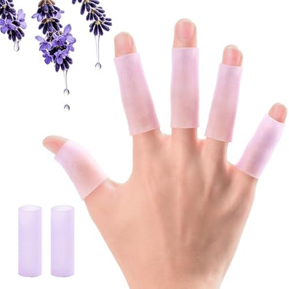 10 PCS Gel Finger Sleeve Protectors (10 Count)