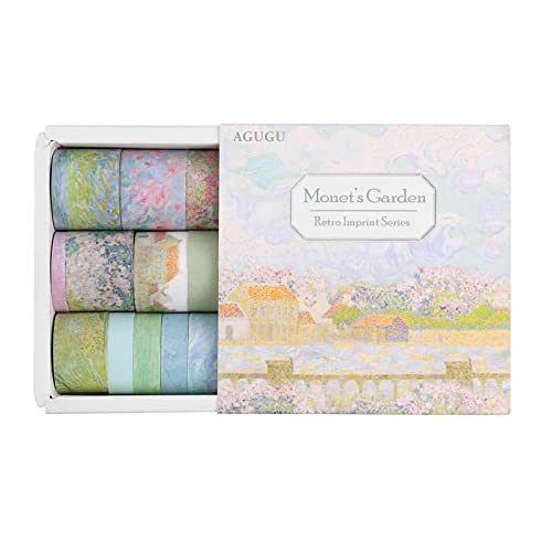 Floral Green Washi Tape Set (20 Count)