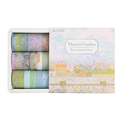 Floral Green Washi Tape Set (20 Count)