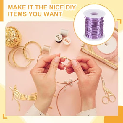 16 Gauge 1.5mm Anodized Aluminum Wire for Jewelry Craft Making
