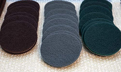4 Inch 26 PCS Scouring Pads Drill Brush Power Scrubber Cleaning Kit