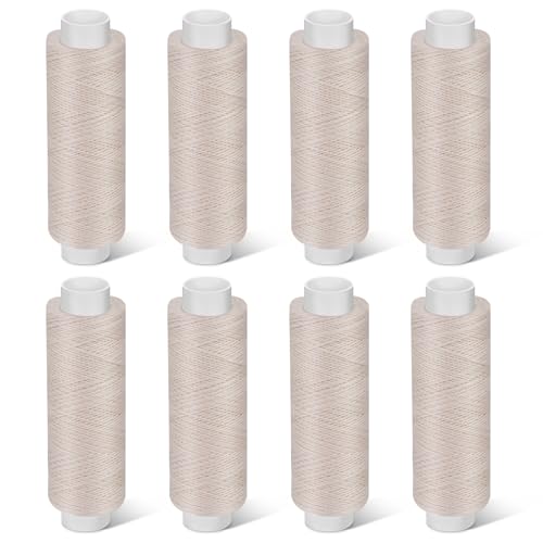 8 Rolls Sewing Thread 200 Yards Each Roll Thread for Sewing Machine (1600 Foot)