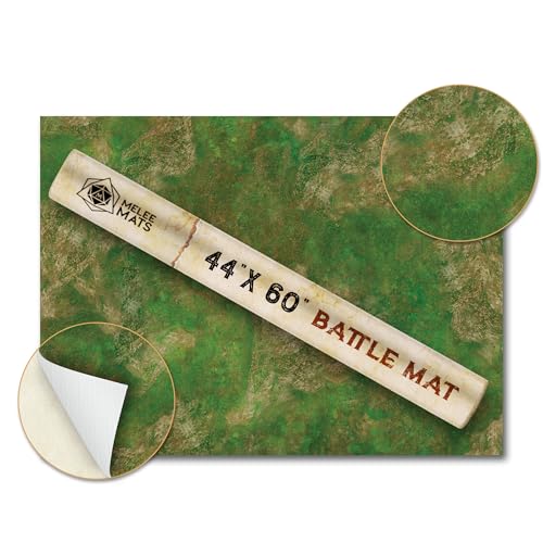 44"x60" Vinyl Battle Mat for Warhammer 40k Terrain & DND Tabletop Gaming