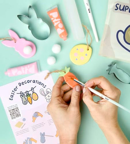 Pott’d Easter Craft Kit Air Dry Clay Kit for Adults