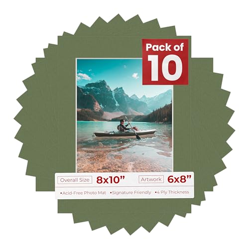 6x8 Mat for 8x10 Frame (10 Count)