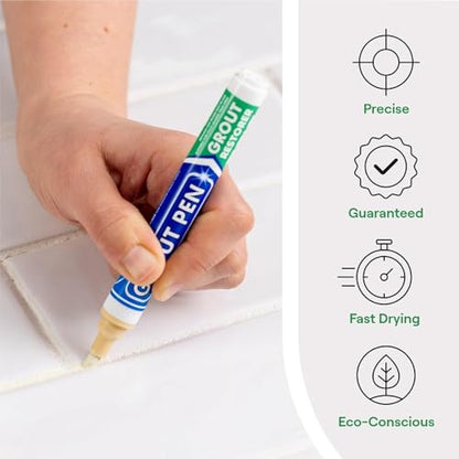 Grout Pen Cream Tile Grout Paint Marker Restorer