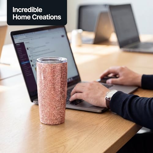 Craft Glitter Shaker Rose Gold 110g Super Chunky (4.5 Ounce)