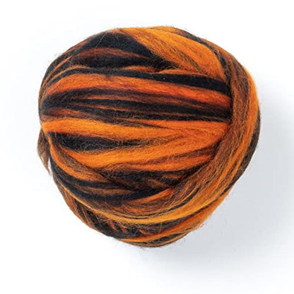 Colored Natural Wool roving (8 Ounce)