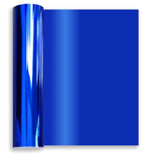 Blue Foil HTV Heat Transfer Vinyl Roll 12" x 6FT for All Cutter Machine