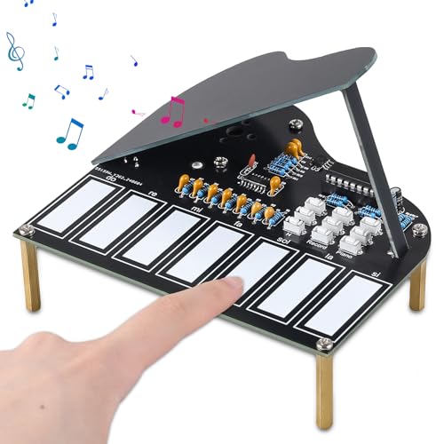 7 Key Electronic Piano Soldering Practice Kit for Teens & Students