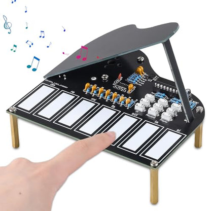 7 Key Electronic Piano Soldering Practice Kit for Teens & Students