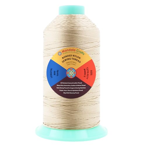 Size 277 840D T270 Cream Bonded Nylon Thread