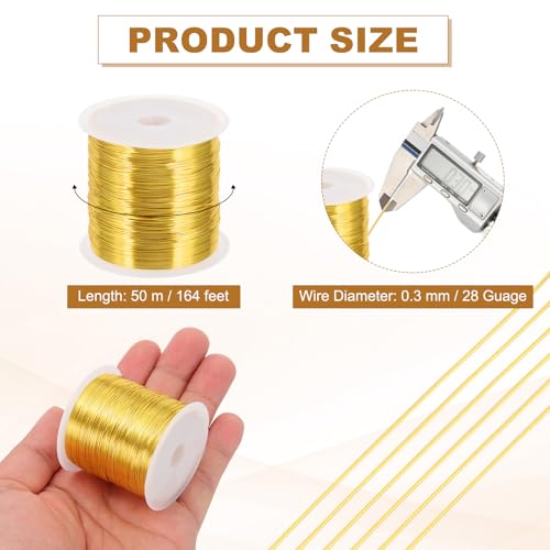 28 Guage 0.3 mm 328 Feet Jewelry Craft Wire