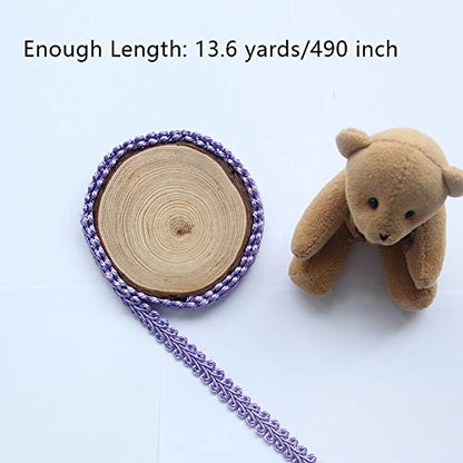 Braid Trim Purple 1