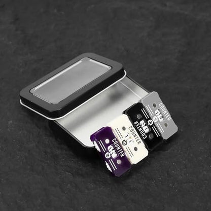 4Pcs MTG Life Counter Twin Digits with Metal Box