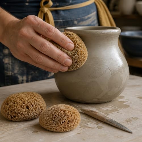 Natural Sea Sponges 10pk for Artists (10 Count)