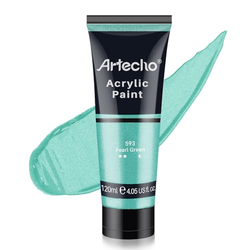 Pearl Green Acrylic Paint 120ml (4.05 Fl Oz)