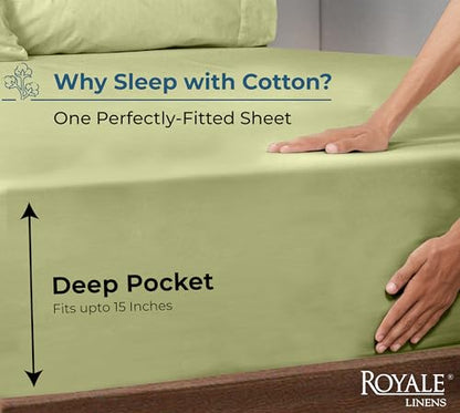 100% Organic Cotton Fitted Sheet