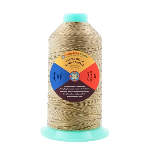 Size 277 840D T270 Khaki Bonded Nylon Thread