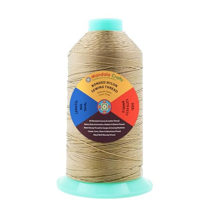 Size 277 840D T270 Khaki Bonded Nylon Thread