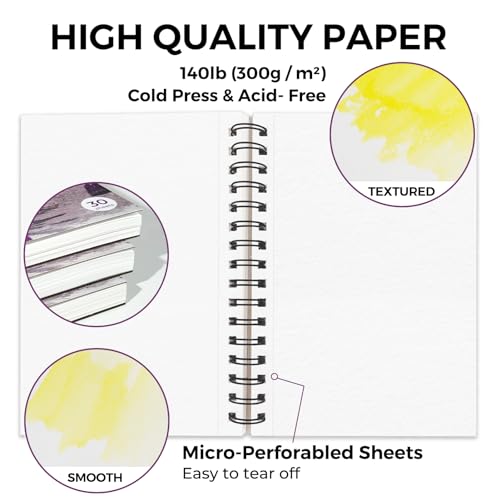 Watercolor Pad 5.5x8.5 (3 Count)