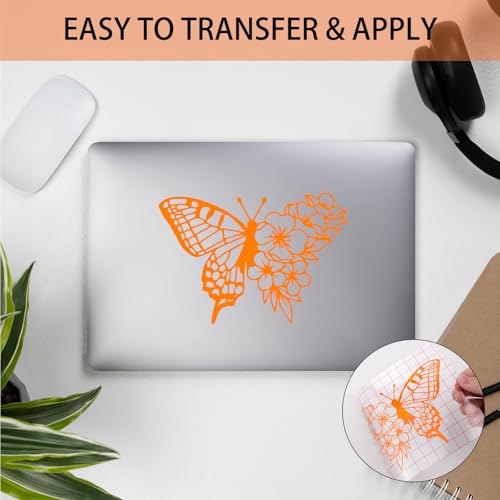 Orange Permanent Vinyl (40 Sq Ft)