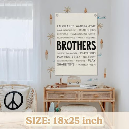 Brothers Make The Best Friends Banner