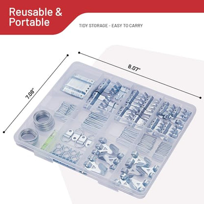 303 Piece Picture Hanging Assortment with Heavy Duty Hooks