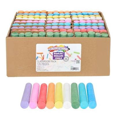 Jumbo Washable Chalk (126 Count)