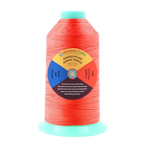 Size 277 840D T270 Coral Bonded Nylon Thread