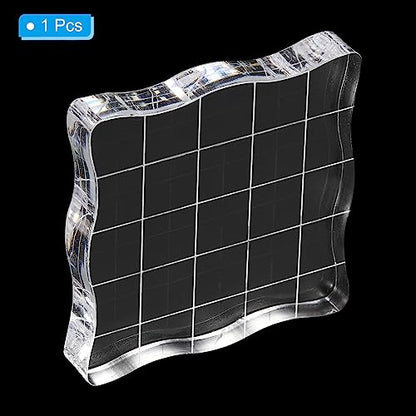 2" x 2" Acrylic Stamp Block